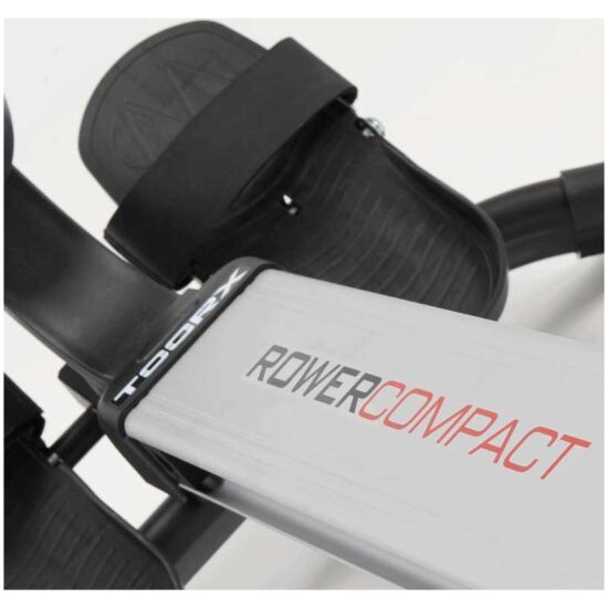 Κωπηλατική Μηχανή Rower Compact Toorx - Κωπηλατική μηχανή με υδραυλικό έμβολο και ρύθμιση της αντίστασης σε 12 επίπεδα. Προπόνηση από πολύ χαμηλής έως πολύ απαιτητικές κωπηλατικές ασκήσεις.