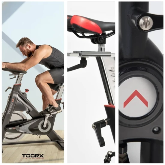 Ποδήλατο Gym Bike με Ζώνη Στήθους SRX-100 Chrono Toorx - Gym Bike με ζώνη στήθους για υψηλής έντασης προπονήσεις! Τροχός βάρους 26kg&nbsp;και μετάδοση κίνησης με ιμάντα και&nbsp;σταθερό γρανάζι. Σύστημα αντίστασης με τακάκια.