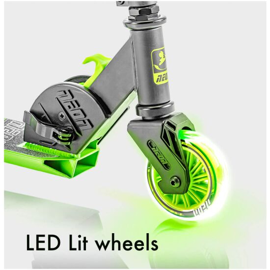 NT05G2 -Neon Vector Glow Wheel feature green