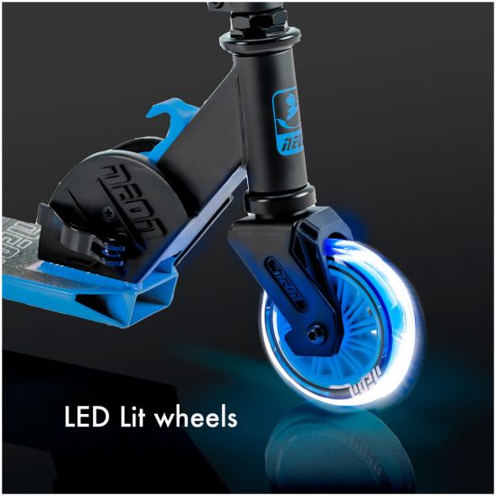 Neon Vector Glow Wheel feature blue black