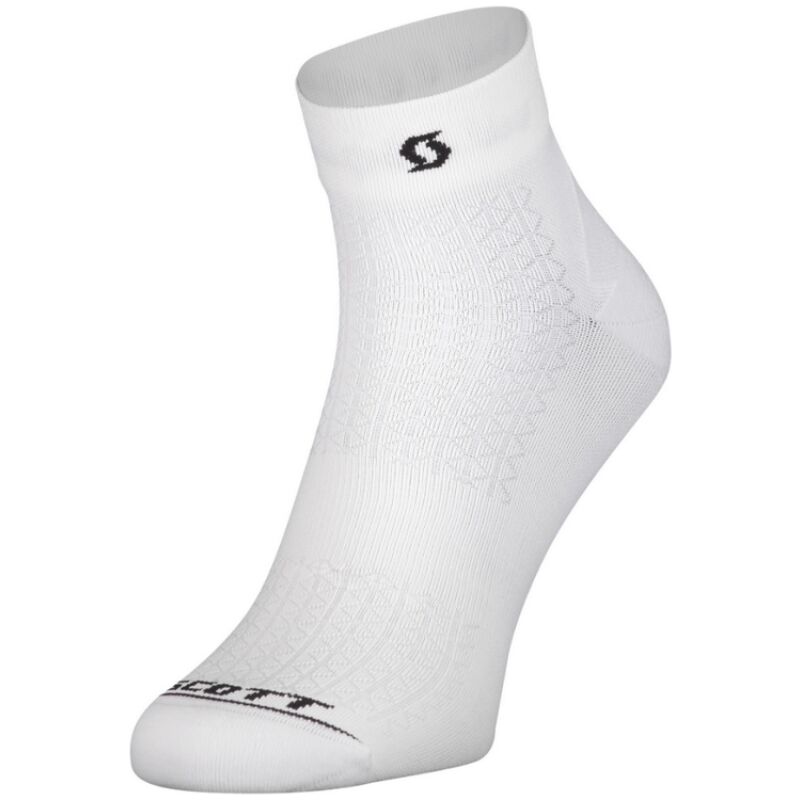 ΚΑΛΤΣΕΣ SCOTT PERFORMANCE QUARTER WHITE/BLACK