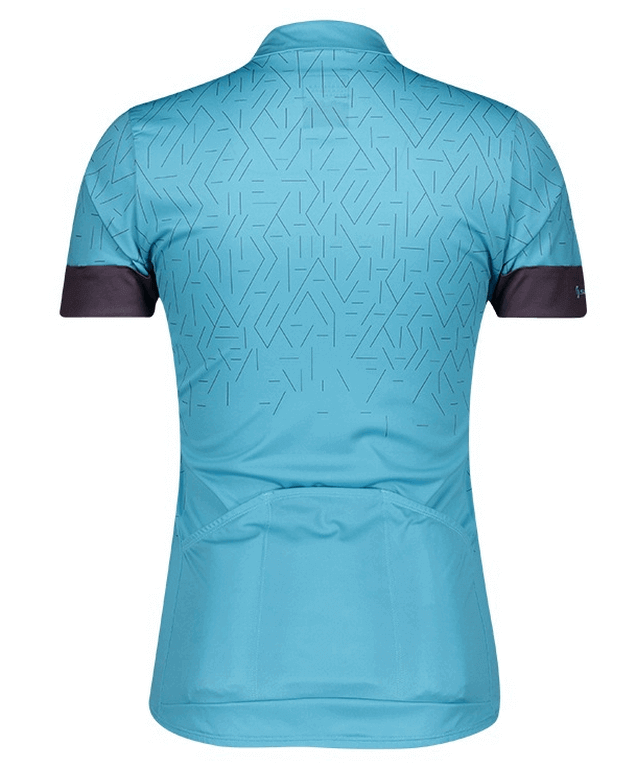 ΜΠΛΟΥΖΑ ΑΓΩΝΙΣΤΙΚΗ SCOTT ENDURANCE 20 WOMENS ΜΕ ΚΟΝΤΟ ΜΑΝΙΚΙ & ΦΕΡΜΟΥΑΡ BREEZE BLUE/DARK PURPLE