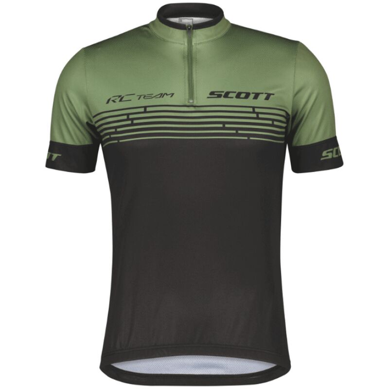 ΜΠΛΟΥΖΑ ΑΓΩΝΙΣΤΙΚΗ SCOTT RC TEAM 20 ΜΕ ΚΟΝΤΟ ΜΑΝΙΚΙ BLACK/FROST GREEN