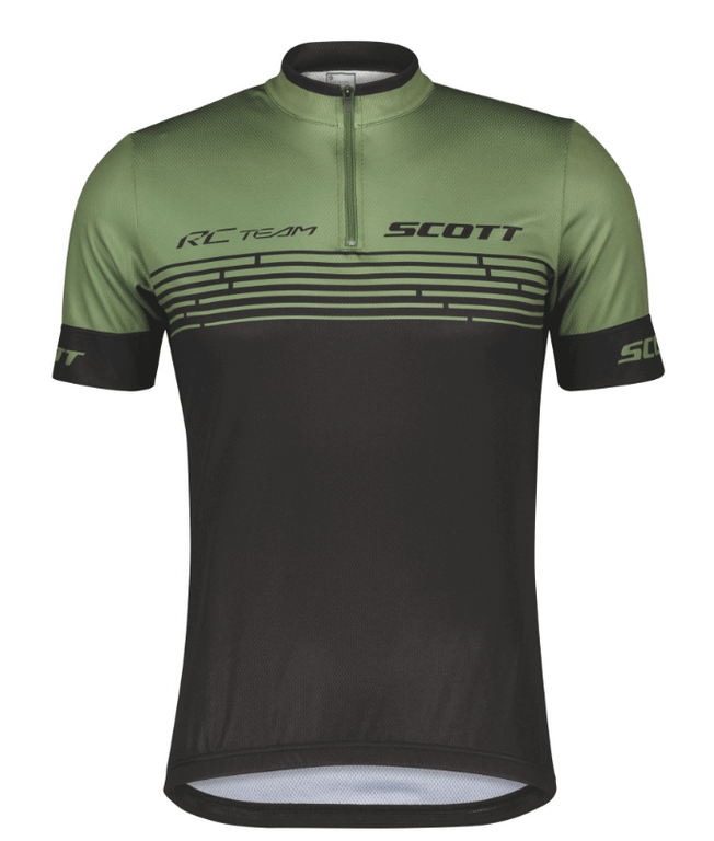 ΜΠΛΟΥΖΑ ΑΓΩΝΙΣΤΙΚΗ SCOTT RC TEAM 20 ΜΕ ΚΟΝΤΟ ΜΑΝΙΚΙ BLACK/FROST GREEN