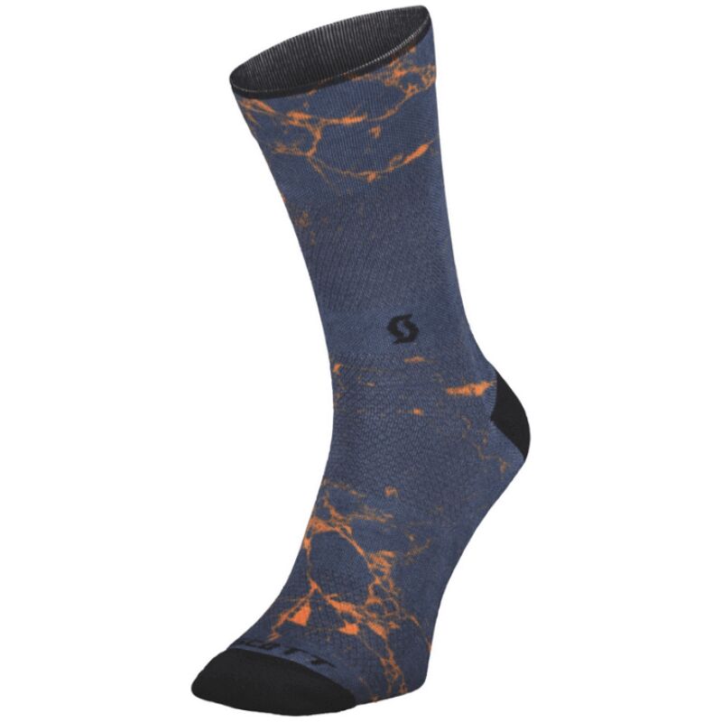 ΚΑΛΤΣΕΣ SCOTT MENS TRAIL VERTIC CREW MIDNIGHT BLUE/COPPER ORANGE