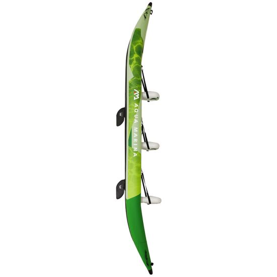 Μήκος : 475cm Πλάτος : 80 cm/31'' Μεγ. Επιβάτες : 3 Χωρητικότητα : 230kg Βάρος : 15kg Αεροθάλαμοι : 2+1 Βαλβίδες αποστράγγισης : 1+2 Διπλό σύστημα πτερυγίων