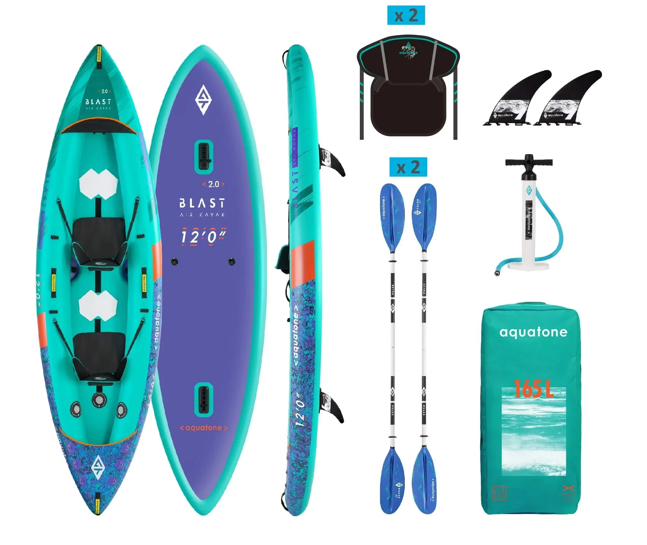 AQUA-TONE-BLAST-12'0"