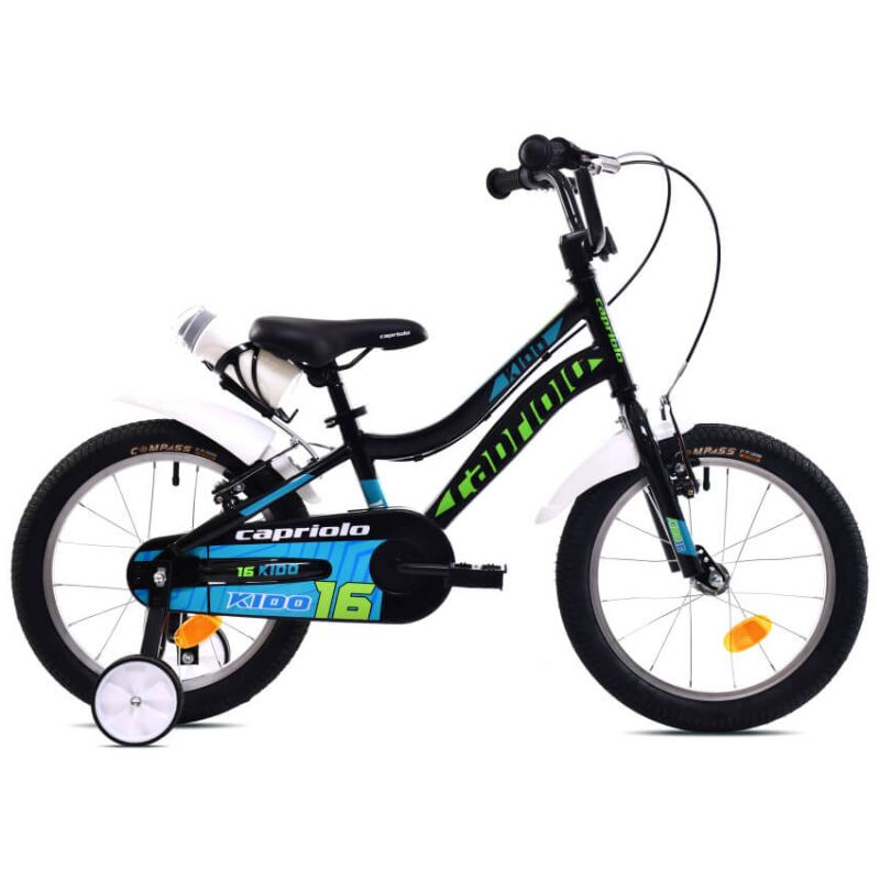 926366-16 KIDO 16 BLACK GREEN BLUE SIDE VIEW-900x900